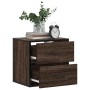 Mesita de noche de pared color roble marrón 40x31x39,5 cm von , Nachttische - Ref: Foro24-848732, Preis: 46,38 €, Rabatt: %