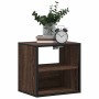 Mesitas de noche pared 2 uds color roble marrón 40x31x39,5 cm by , Nightstands - Ref: Foro24-848753, Price: 59,46 €, Discount: %