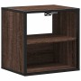 Mesitas de noche pared 2 uds color roble marrón 40x31x39,5 cm by , Nightstands - Ref: Foro24-848753, Price: 59,46 €, Discount: %
