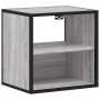 Mesitas de noche de pared 2 unidades gris sonoma 40x31x39,5 cm de , Mesitas de noche - Ref: Foro24-848751, Precio: 59,40 €, D...