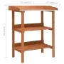 Soporte para plantas de madera de abeto 76x37x89 cm de vidaXL, Soportes para macetas - Ref: Foro24-47244, Precio: 80,43 €, De...