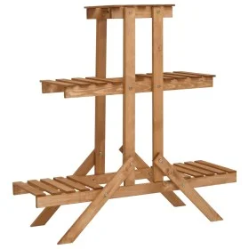 Pflanzenständer aus Tannenholz 83x25x83 cm von vidaXL, Topfständer - Ref: Foro24-47234, Preis: 34,63 €, Rabatt: %