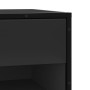 Banco zapatero madera de ingeniería y metal negro 60x40x53,5 cm by , Benches for halls and storage - Ref: Foro24-849219, Pric...