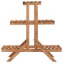 Pflanzenständer aus Tannenholz 83x25x83 cm von vidaXL, Topfständer - Ref: Foro24-47234, Preis: 35,17 €, Rabatt: %