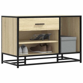 Banco zapatero madera de ingeniería roble sonoma 80x40x53,5 cm von , Bänke für Hallen und Lager - Ref: Foro24-849225, Preis: ...