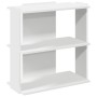 Librería 3 niveles madera ingeniería blanco 60x30x60 cm by , Bookcases and shelves - Ref: Foro24-860247, Price: 38,72 €, Disc...
