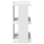 Librería 3 niveles madera ingeniería blanco 60x30x60 cm by , Bookcases and shelves - Ref: Foro24-860247, Price: 38,72 €, Disc...