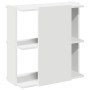 Librería 3 niveles madera ingeniería blanco 60x30x60 cm by , Bookcases and shelves - Ref: Foro24-860247, Price: 38,72 €, Disc...