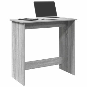 Escritorio de madera contrachapada gris Sonoma 80x40x75 cm von , Schreibtische - Ref: Foro24-860459, Preis: 44,36 €, Rabatt: %