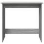 Escritorio de madera contrachapada gris Sonoma 80x40x75 cm von , Schreibtische - Ref: Foro24-860459, Preis: 44,36 €, Rabatt: %
