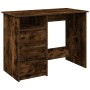 Escritorio de madera de ingeniería roble ahumado 102x50x75 cm by , Desks - Ref: Foro24-860467, Price: 103,85 €, Discount: %