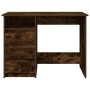 Escritorio de madera de ingeniería roble ahumado 102x50x75 cm by , Desks - Ref: Foro24-860467, Price: 103,85 €, Discount: %
