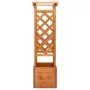 Lattice planter with fir wood arch 49x39x130 cm by vidaXL, Pots and planters - Ref: Foro24-47251, Price: 76,27 €, Discount: %