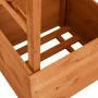 Lattice planter with fir wood arch 49x39x130 cm by vidaXL, Pots and planters - Ref: Foro24-47251, Price: 76,27 €, Discount: %