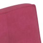 Banco de terciopelo rojo vino tinto 110x74x84 cm de , Bancos - Ref: Foro24-4012341, Precio: 111,88 €, Descuento: %