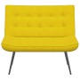 Banco de terciopelo amarillo 110x74x84 cm de , Bancos - Ref: Foro24-4012343, Precio: 136,27 €, Descuento: %