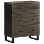 Aparador negro 60x33x75 cm madera maciza mango von , Schließfächer und Lagerschränke - Ref: Foro24-4017687, Preis: 122,29 €, ...