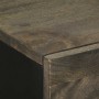 Aparador negro 60x33x75 cm madera maciza mango von , Schließfächer und Lagerschränke - Ref: Foro24-4017687, Preis: 122,29 €, ...