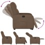 Sillón eléctrico reclinable elevable de tela marrón von , Sessel - Ref: Foro24-3302996, Preis: 315,42 €, Rabatt: %