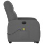 Sillón de masaje eléctrico reclinable elevable tela gris oscuro von , Sessel - Ref: Foro24-3303003, Preis: 359,10 €, Rabatt: %