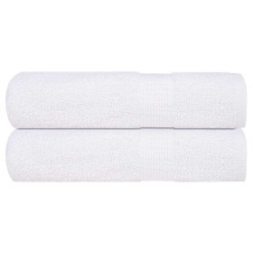 Toallas de ducha 2 uds 100% algodón blanco 70x140 cm 360 gsm von , Handtücher - Ref: Foro24-136653, Preis: 22,65 €, Rabatt: %