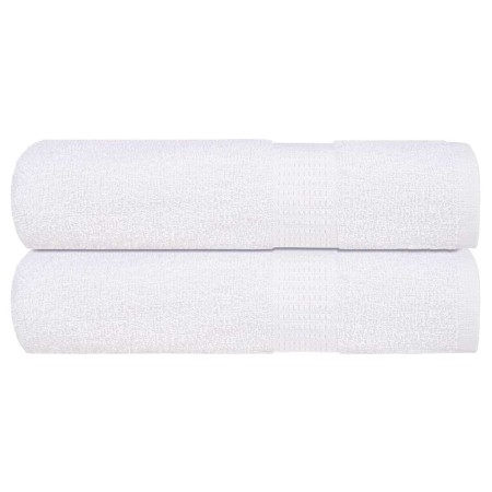 Toallas de ducha 2 uds 100% algodón blanco 70x140 cm 360 gsm von , Handtücher - Ref: Foro24-136653, Preis: 22,65 €, Rabatt: %