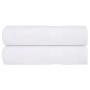 Toallas de ducha 2 uds 100% algodón blanco 70x140 cm 360 gsm von , Handtücher - Ref: Foro24-136653, Preis: 22,65 €, Rabatt: %