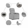 Sillón eléctrico reclinable elevable de tela gris nube von , Sessel - Ref: Foro24-3303001, Preis: 292,17 €, Rabatt: %