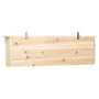 Haus für Spatzen 5 Zimmer Fichtenholz 68x15x21 cm von vidaXL, Vogelhäuser - Ref: Foro24-47245, Preis: 51,24 €, Rabatt: %