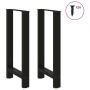 Patas de mesa de centro acero negro 2 uds 40x(90-91) cm von , Tischbeine - Ref: Foro24-4013324, Preis: 125,67 €, Rabatt: %