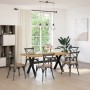 Mesa comedor NOAIN patas forma X madera maciza pino 180x90x75cm von , Küchen- und Esstische - Ref: Foro24-4100046, Preis: 195...