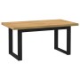 Mesa comedor NOAIN patas forma U madera maciza pino 160x90x75cm von , Küchen- und Esstische - Ref: Foro24-4100044, Preis: 211...
