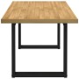 Mesa comedor NOAIN patas forma U madera maciza pino 160x90x75cm von , Küchen- und Esstische - Ref: Foro24-4100044, Preis: 211...