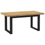Mesa comedor NOAIN patas forma U madera maciza pino 160x90x75cm von , Küchen- und Esstische - Ref: Foro24-4100044, Preis: 211...