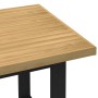 Mesa comedor NOAIN patas forma U madera maciza pino 160x90x75cm von , Küchen- und Esstische - Ref: Foro24-4100044, Preis: 211...