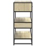 Mesa consola de madera de ingeniería roble Sonoma 90x35x80 cm by , Side tables - Ref: Foro24-849180, Price: 84,69 €, Discount: %