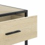 Mesa consola de madera de ingeniería roble Sonoma 90x35x80 cm by , Side tables - Ref: Foro24-849180, Price: 84,69 €, Discount: %