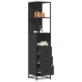 Armario de baño madera contrachapada negro 35x37,5x166 cm von , Badezimmermöbel - Ref: Foro24-849244, Preis: 114,82 €, Rabatt: %