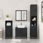 Armario de baño madera contrachapada negro 35x37,5x166 cm von , Badezimmermöbel - Ref: Foro24-849244, Preis: 114,82 €, Rabatt: %