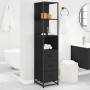 Armario de baño madera contrachapada negro 35x37,5x166 cm von , Badezimmermöbel - Ref: Foro24-849244, Preis: 114,82 €, Rabatt: %