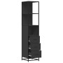Armario de baño madera contrachapada negro 35x37,5x166 cm von , Badezimmermöbel - Ref: Foro24-849244, Preis: 114,82 €, Rabatt: %