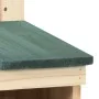 Casa para pájaros 4 unidades madera de abeto 12x16x20 cm de vidaXL, Pajareras - Ref: Foro24-47246, Precio: 60,14 €, Descuento: %