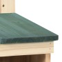 Casa para pájaros 4 unidades madera de abeto 12x16x20 cm de vidaXL, Pajareras - Ref: Foro24-47246, Precio: 62,10 €, Descuento: %