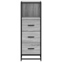 Armario de baño madera contrachapada gris sonoma 35x37,5x100 cm de , Muebles de baño - Ref: Foro24-849252, Precio: 93,74 €, D...