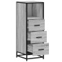 Armario de baño madera contrachapada gris sonoma 35x37,5x100 cm de , Muebles de baño - Ref: Foro24-849252, Precio: 93,74 €, D...