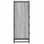 Armario de baño madera contrachapada gris sonoma 35x37,5x100 cm de , Muebles de baño - Ref: Foro24-849252, Precio: 93,74 €, D...