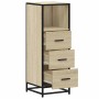 Armario de baño madera contrachapada roble Sonoma 35x37,5x100cm de , Muebles de baño - Ref: Foro24-849250, Precio: 76,12 €, D...