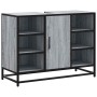 Armario lavabo baño madera ingeniería gris Sonoma 80x33x60 cm von , Badezimmermöbel - Ref: Foro24-849292, Preis: 74,67 €, Rab...