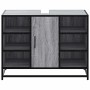 Armario lavabo baño madera ingeniería gris Sonoma 80x33x60 cm von , Badezimmermöbel - Ref: Foro24-849292, Preis: 74,67 €, Rab...