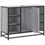 Armario lavabo baño madera ingeniería gris Sonoma 80x33x60 cm von , Badezimmermöbel - Ref: Foro24-849292, Preis: 74,67 €, Rab...